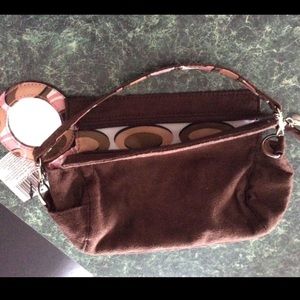 Make up bag NWT with matching mirror